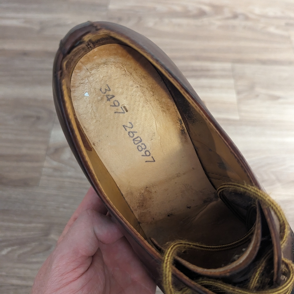 Vintage Dr. Martens low made in England boots 9 - Picture 2 of 6